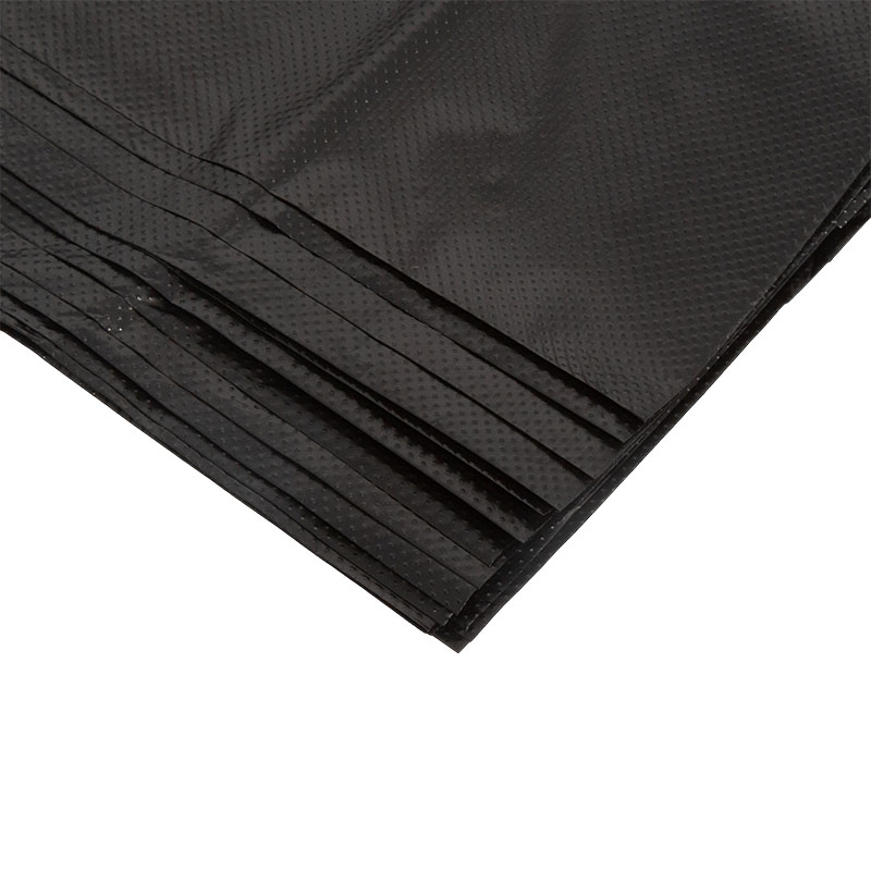 Garbage Bag Wholesale Disposable Hotel Large Black Garbage Bag Property Sanitation Flat Garbage Bag Plastic Bag