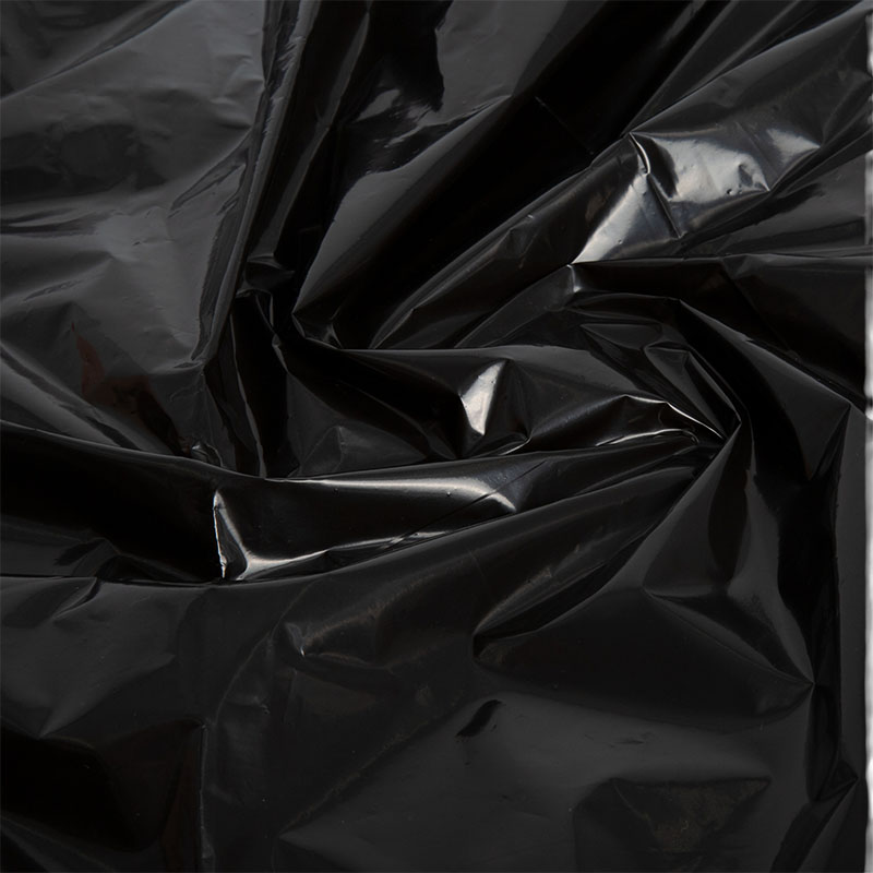 Garbage Bag Wholesale Disposable Hotel Large Black Garbage Bag Property Sanitation Flat Garbage Bag Plastic Bag