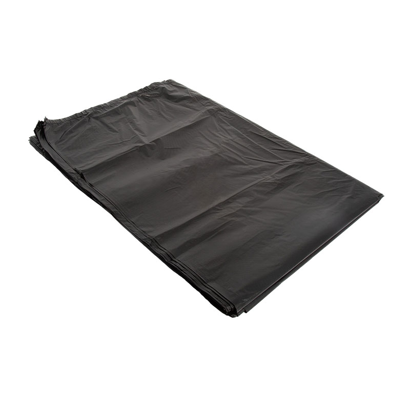 Garbage Bag Wholesale Disposable Hotel Large Black Garbage Bag Property Sanitation Flat Garbage Bag Plastic Bag